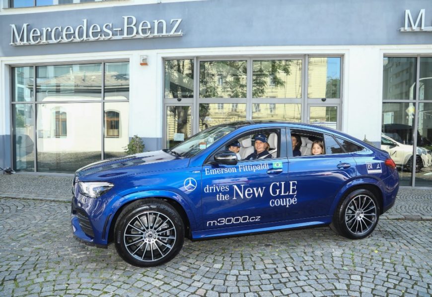 Fittipaldi je naprosto nadšený: Na nový Mercedes-Benz GLE kupé nedá dopustit