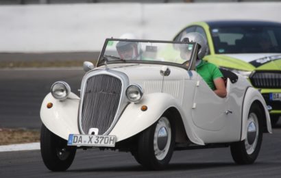 Škodovky u Oldtimer Grand Prix na Nürburgringu