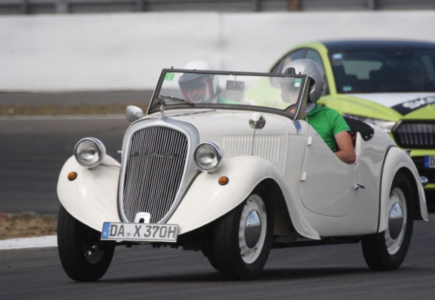 Škodovky u Oldtimer Grand Prix na Nürburgringu