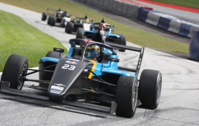 Fotostory z Italské F4 v Rakousku: Antonellimu začíná šlapat na paty Ugochukwu